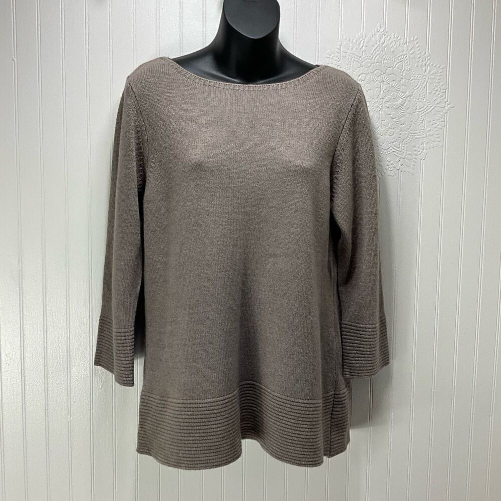 BENEDETTA B. Merino Wool Cashmere Blend Sweater